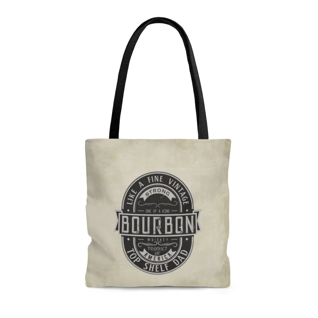 Bourbon Dad Tote Bag | Beach Bag | Father's Day gift Printify