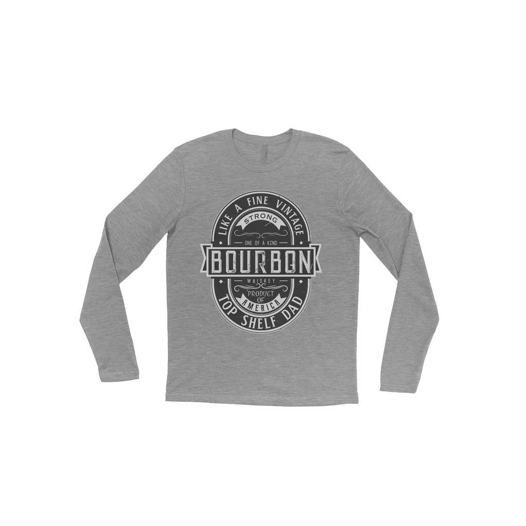 Bourbon Dad Tri-Blend Long Sleeve Shirt Amazing Faith Designs