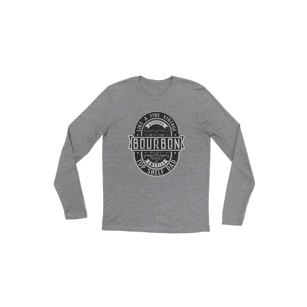 Bourbon Dad Tri-Blend Long Sleeve Shirt Amazing Faith Designs