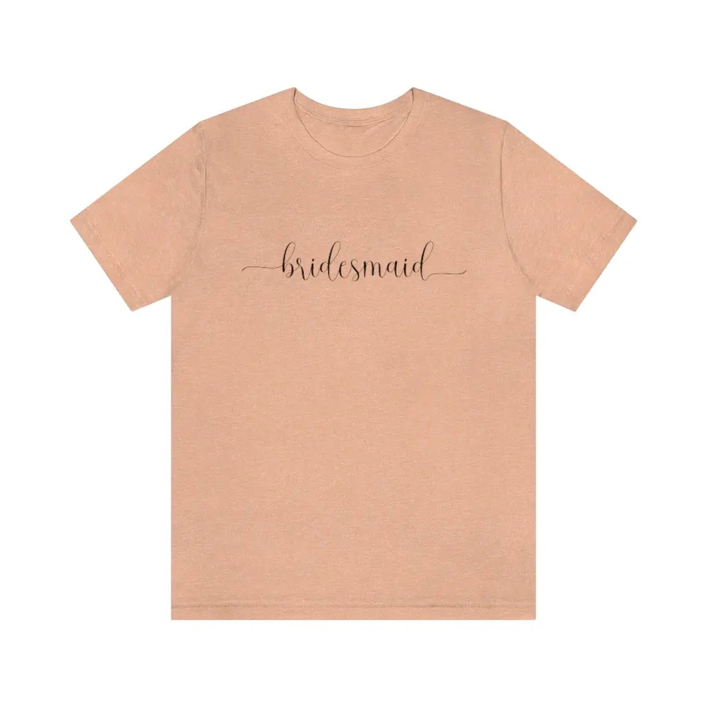 Bridesmaid Tshirt Bride, Maid of Honor, Matron of Honor, Mother of the Bride | Custom Bridesmaid Shirts, Bridal Party Shirts Printify