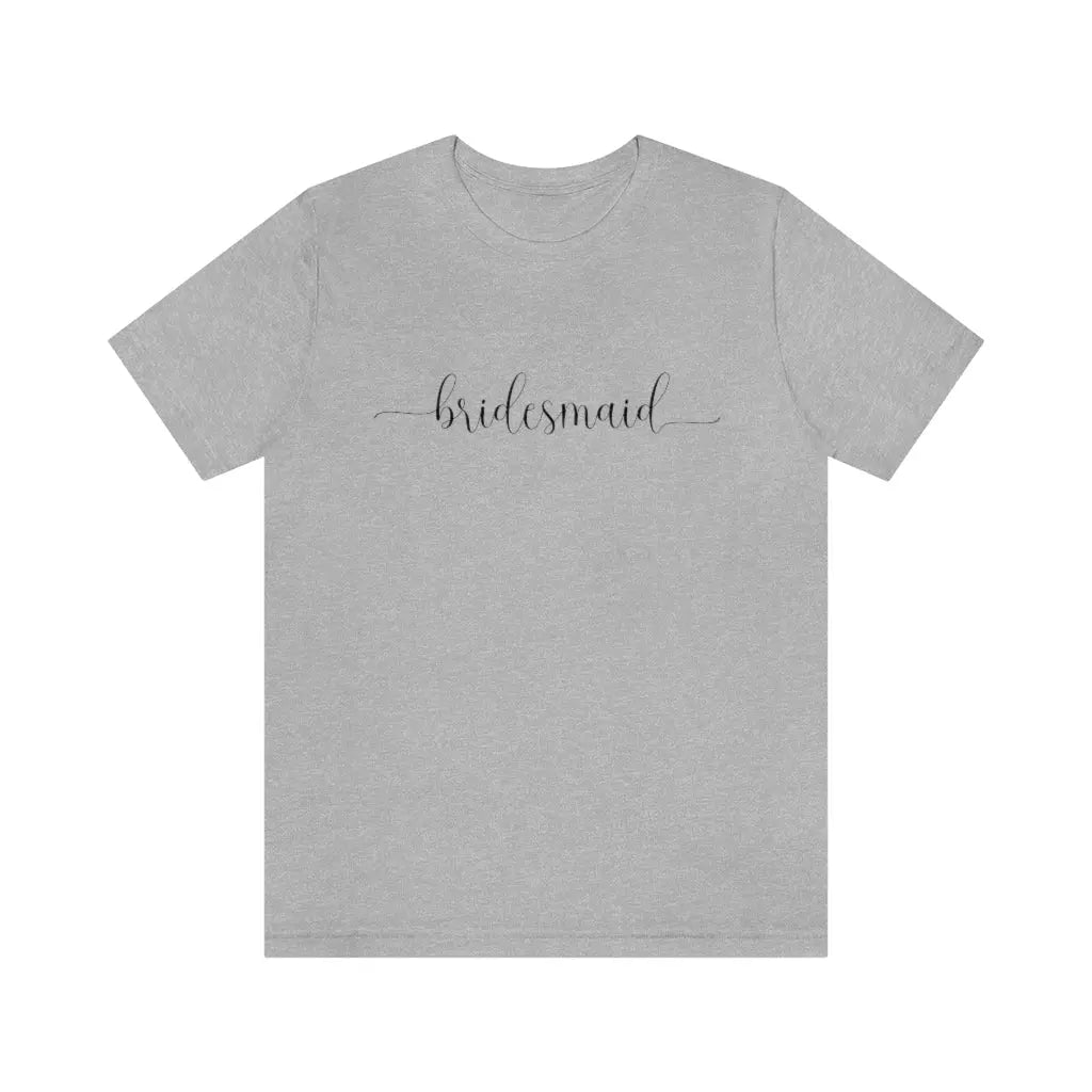 Bridesmaid Tshirt Bride, Maid of Honor, Matron of Honor, Mother of the Bride | Custom Bridesmaid Shirts, Bridal Party Shirts Printify