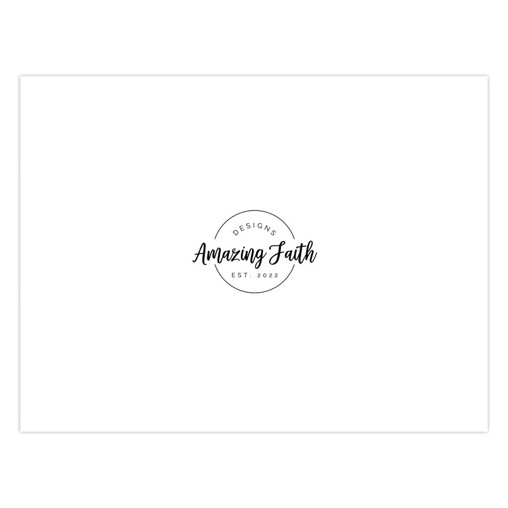 Christmas Pine & Holly Thank You Cards Amazing Faith Designs