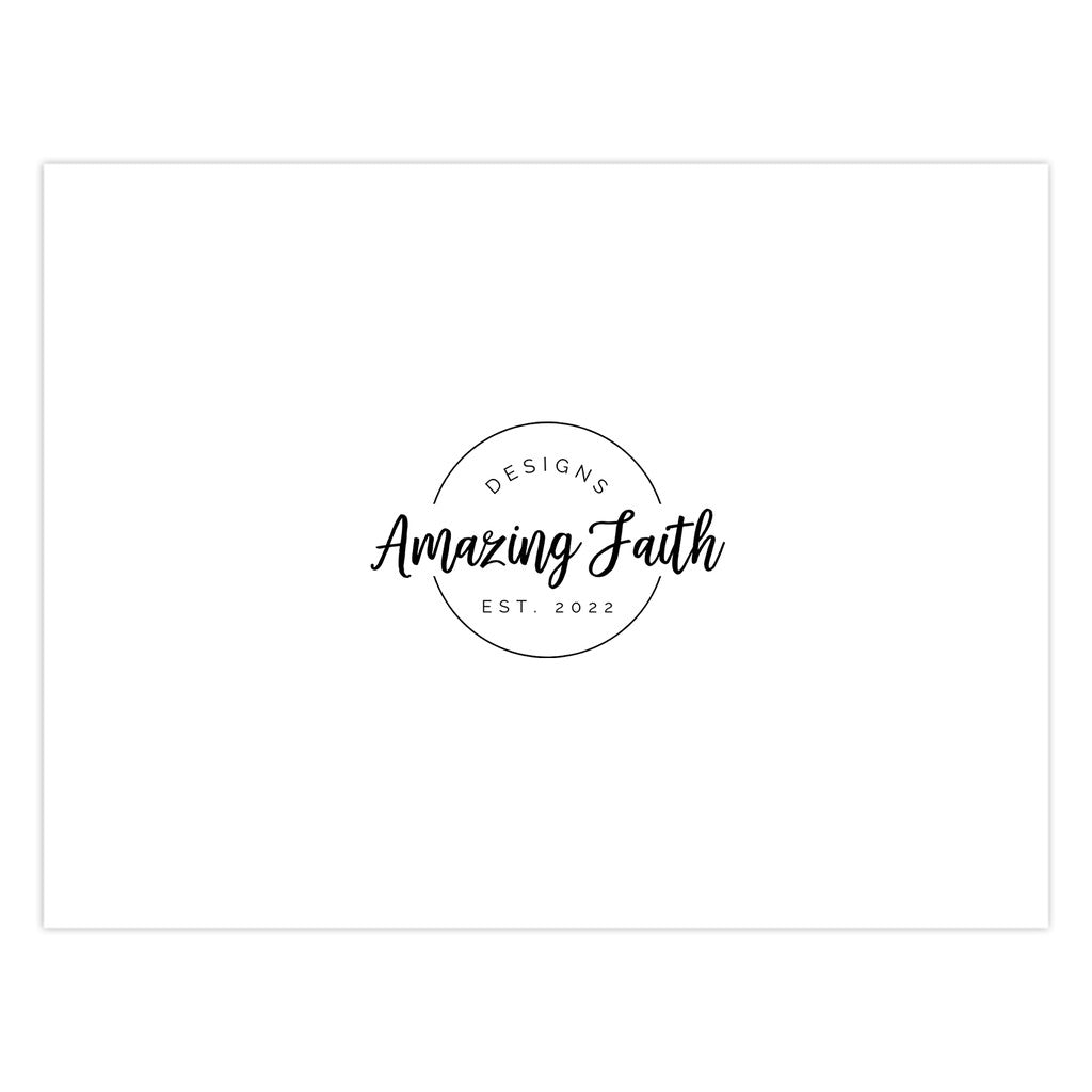 Christmas Wreath Thank You Cards Amazing Faith Designs