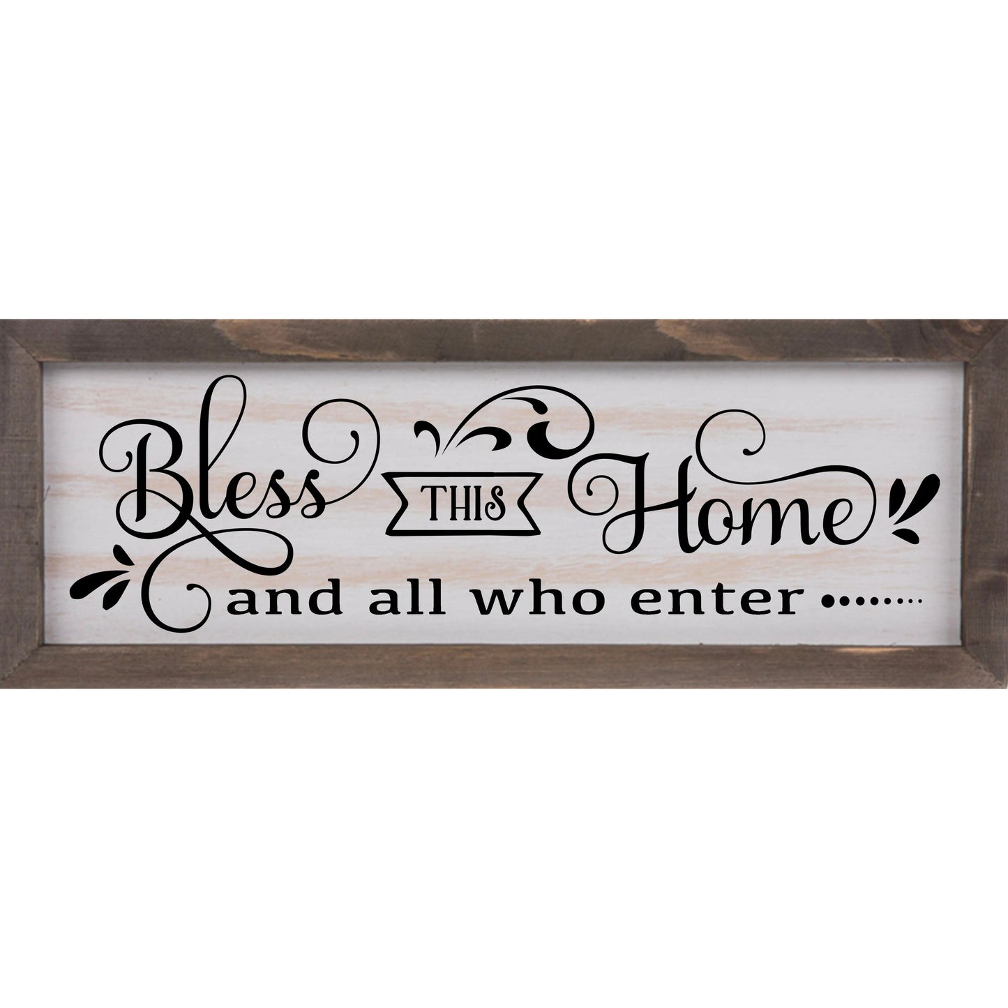 Copy of Fear Not Rustic Whitewashed Wood Frame Sign | 5.5" x 15" Farmhouse Decor | Christmas Wood Decor | Isaiah 9:6 amazingfaithdesigns