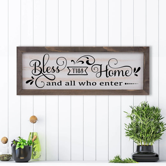 Copy of Fear Not Rustic Whitewashed Wood Frame Sign | 5.5" x 15" Farmhouse Decor | Christmas Wood Decor | Isaiah 9:6 amazingfaithdesigns