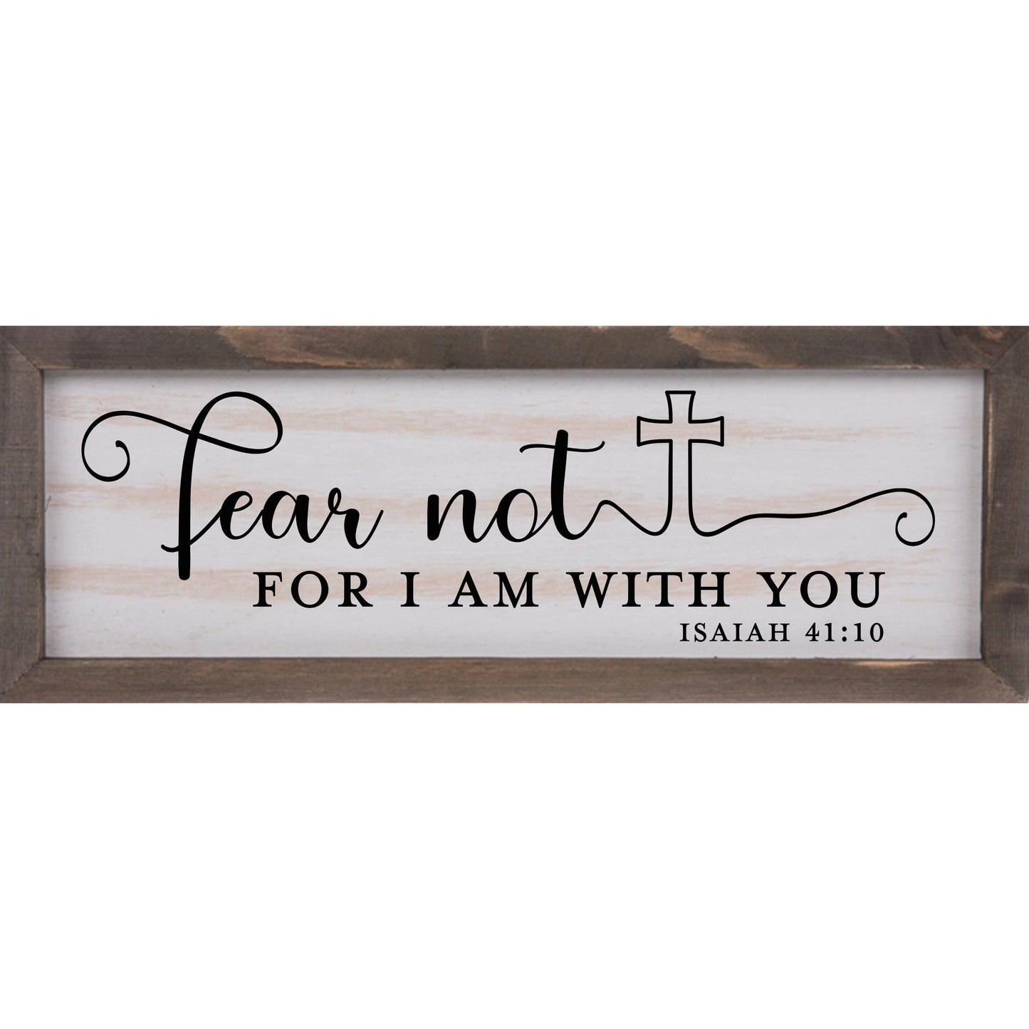 Copy of For Unto Us a Child is Born Rustic Whitewashed Wood Frame Sign | 5.5" x 15" Farmhouse Decor | Christmas Wood Decor | Isaiah 9:6 amazingfaithdesigns