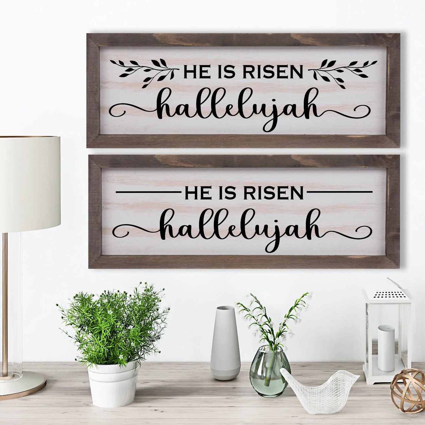 Copy of Let it Snow Rustic Whitewashed Wood Frame Sign | 5.5" x 15" Farmhouse Decor | Winter Wood Decor amazingfaithdesigns