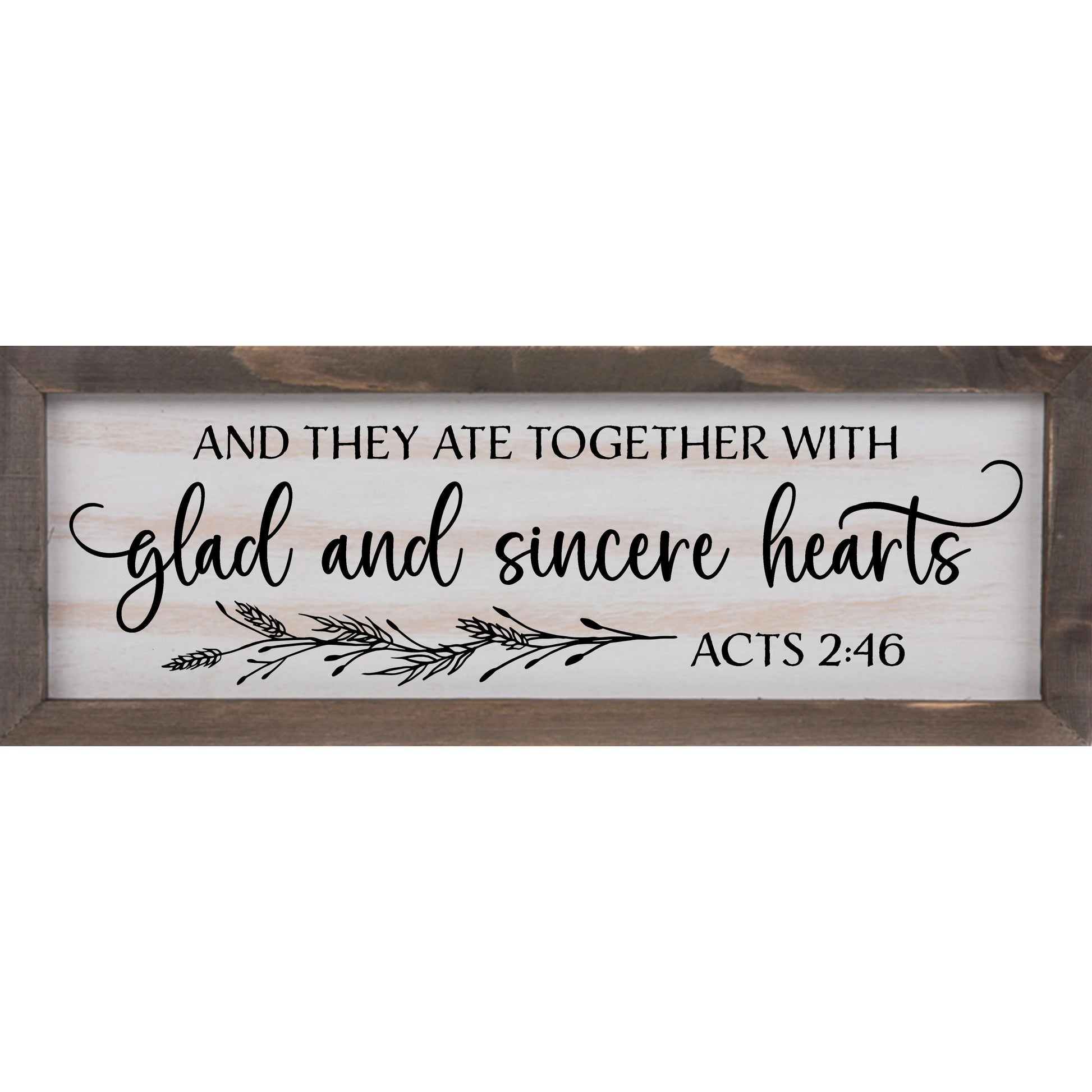 Copy of Not Ashamed Rustic Whitewash Wood Frame Scripture Sign | Romans 1:16 amazingfaithdesigns