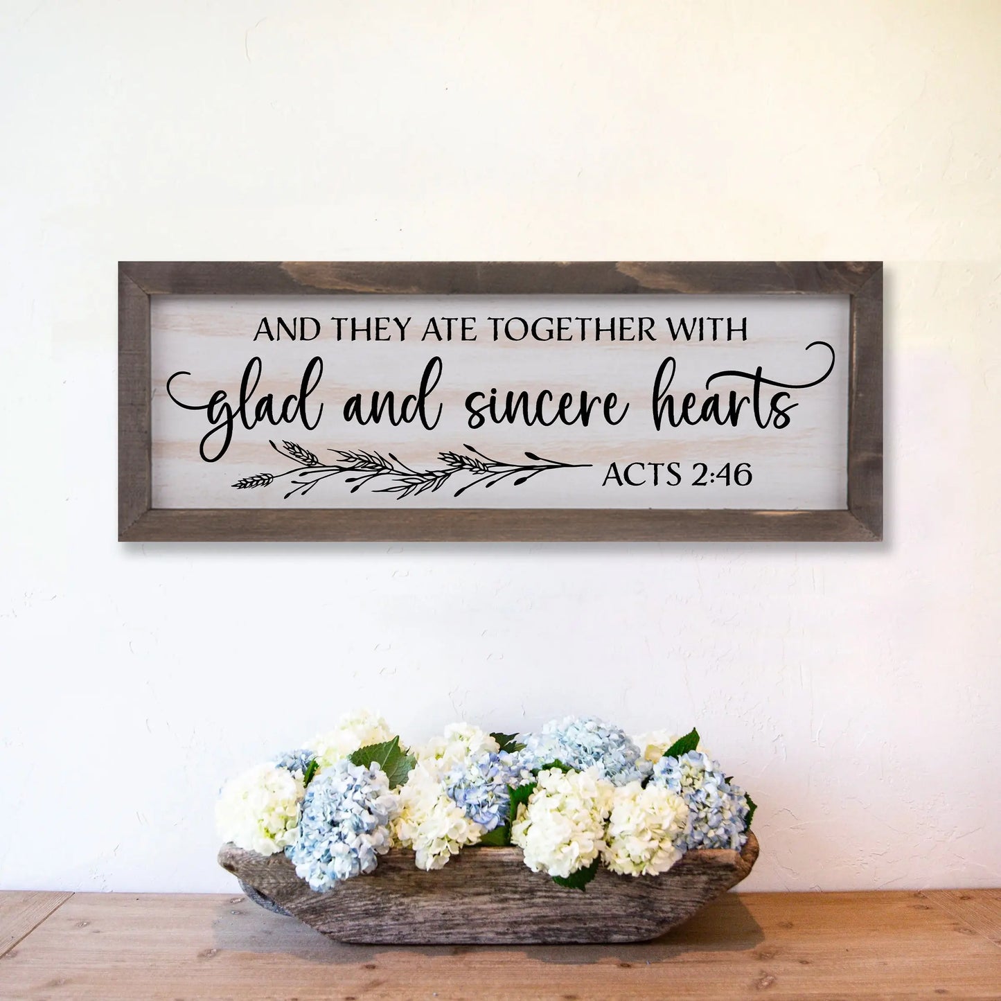 Copy of Not Ashamed Rustic Whitewash Wood Frame Scripture Sign | Romans 1:16 amazingfaithdesigns