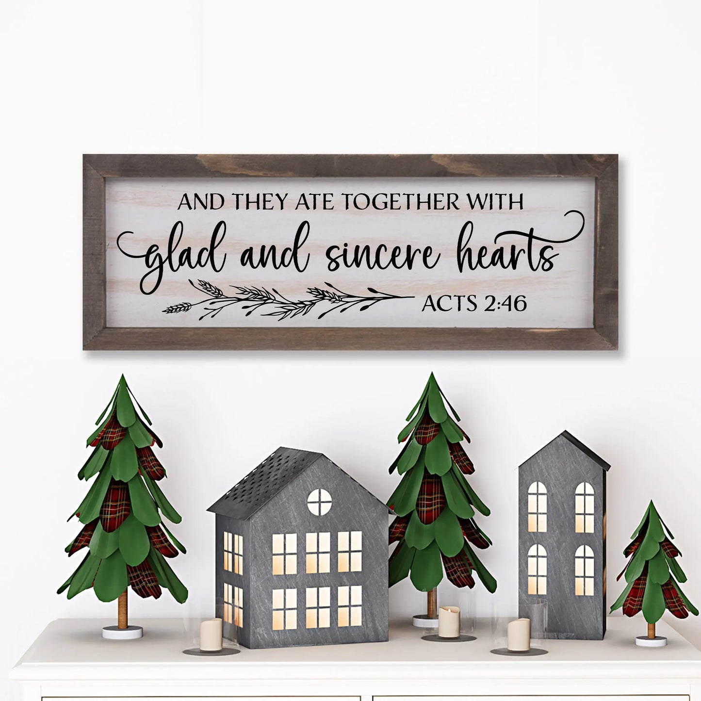 Copy of Not Ashamed Rustic Whitewash Wood Frame Scripture Sign | Romans 1:16 amazingfaithdesigns