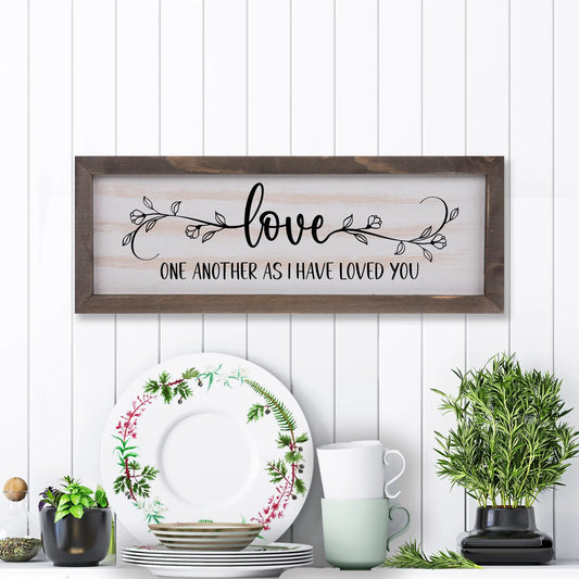 Copy of With God All Things Are Possible Rustic Whitewash Wood Frame Scripture Sign | Matthew 19:26 amazingfaithdesigns