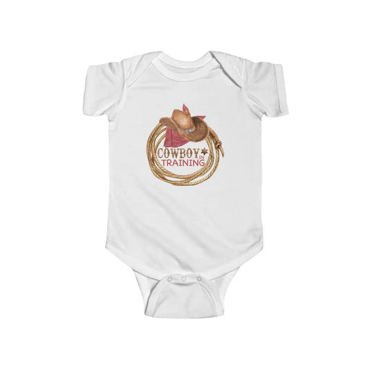 Cowboy in Training Infant Bodysuit Onesie Printify