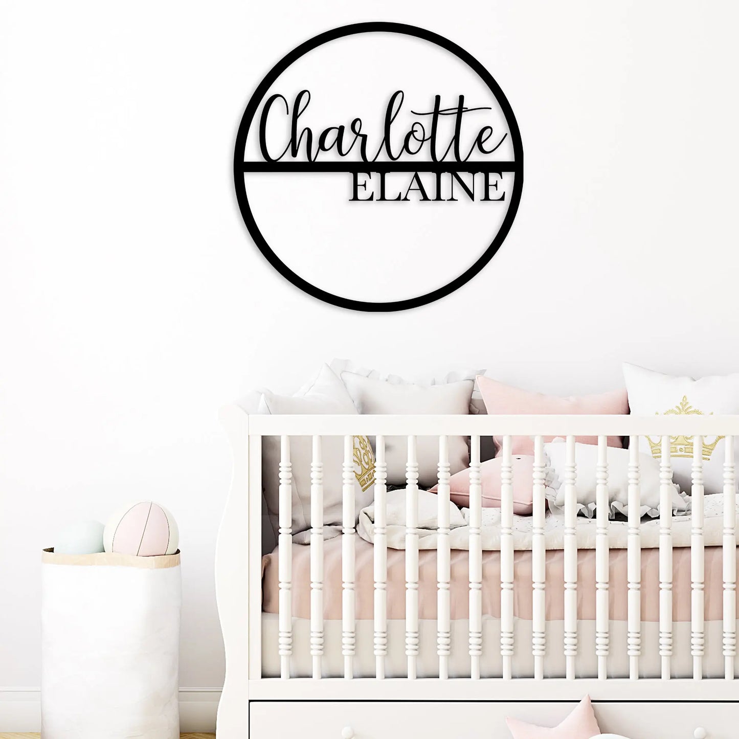 Custom Baby Name Sign, Nursery Name Sign, Nursery Room Sign, Kids Room Sign, Babies Room Name Sign, Custom Name Sign teelaunch