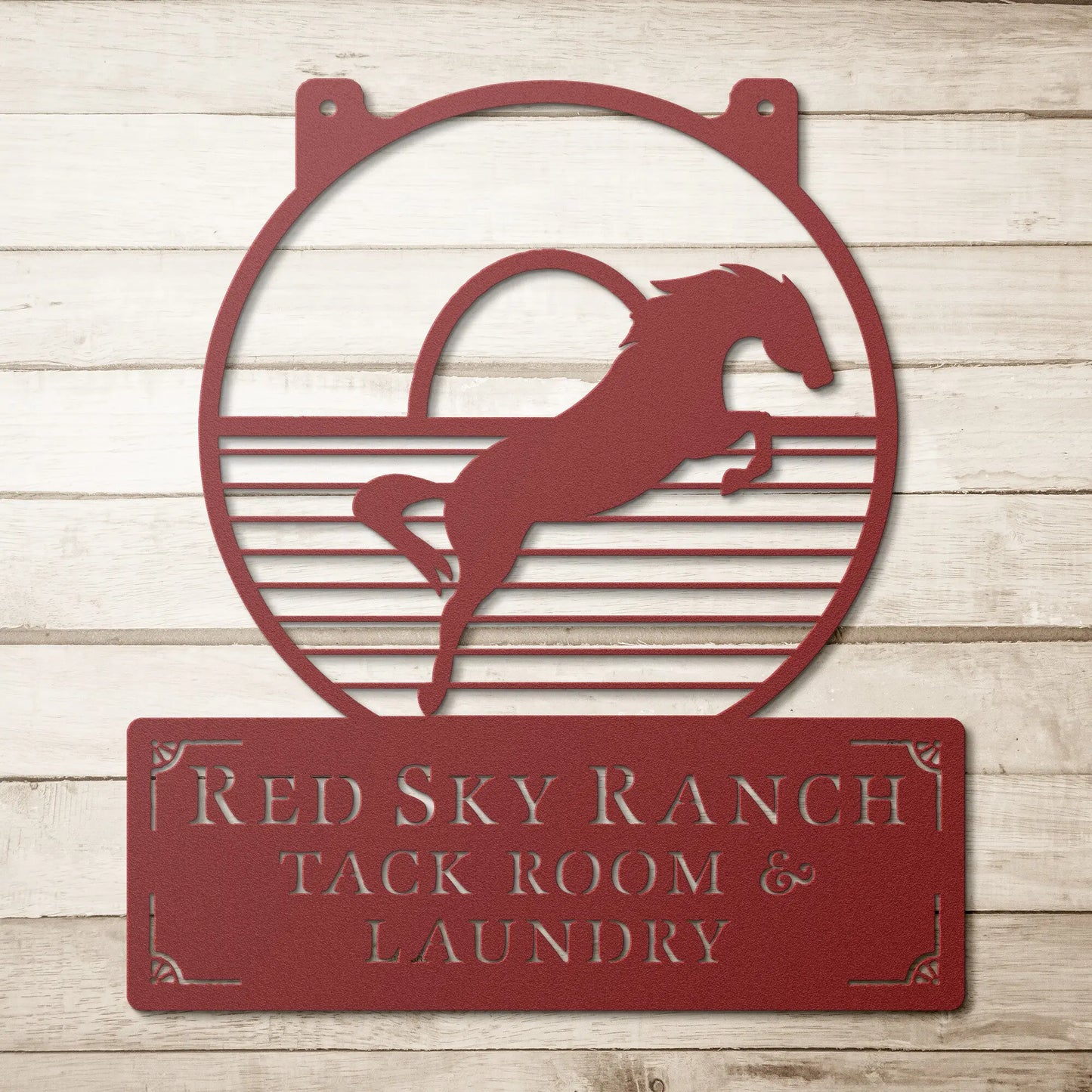 Custom Logo Metal Sign, Farm Sign, Business Sign teelaunch