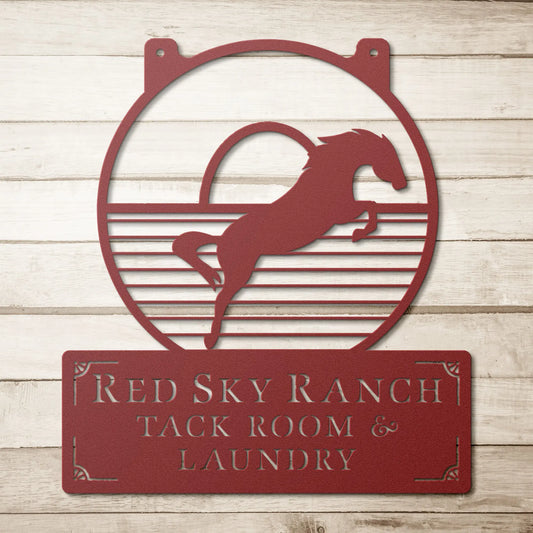 Custom Logo Metal Sign, Farm Sign, Business Sign teelaunch