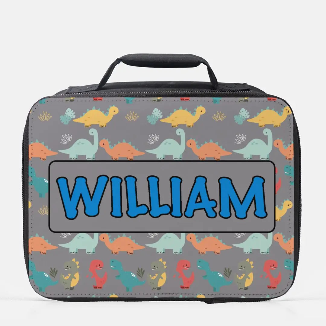 Dinosaur Personalized Lunch Box Amazing Faith Designs