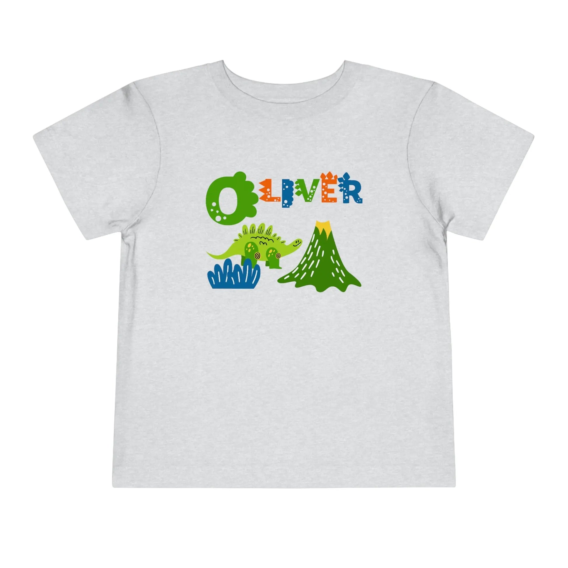 Dinosaur Personalized Toddler T-shirt Printify