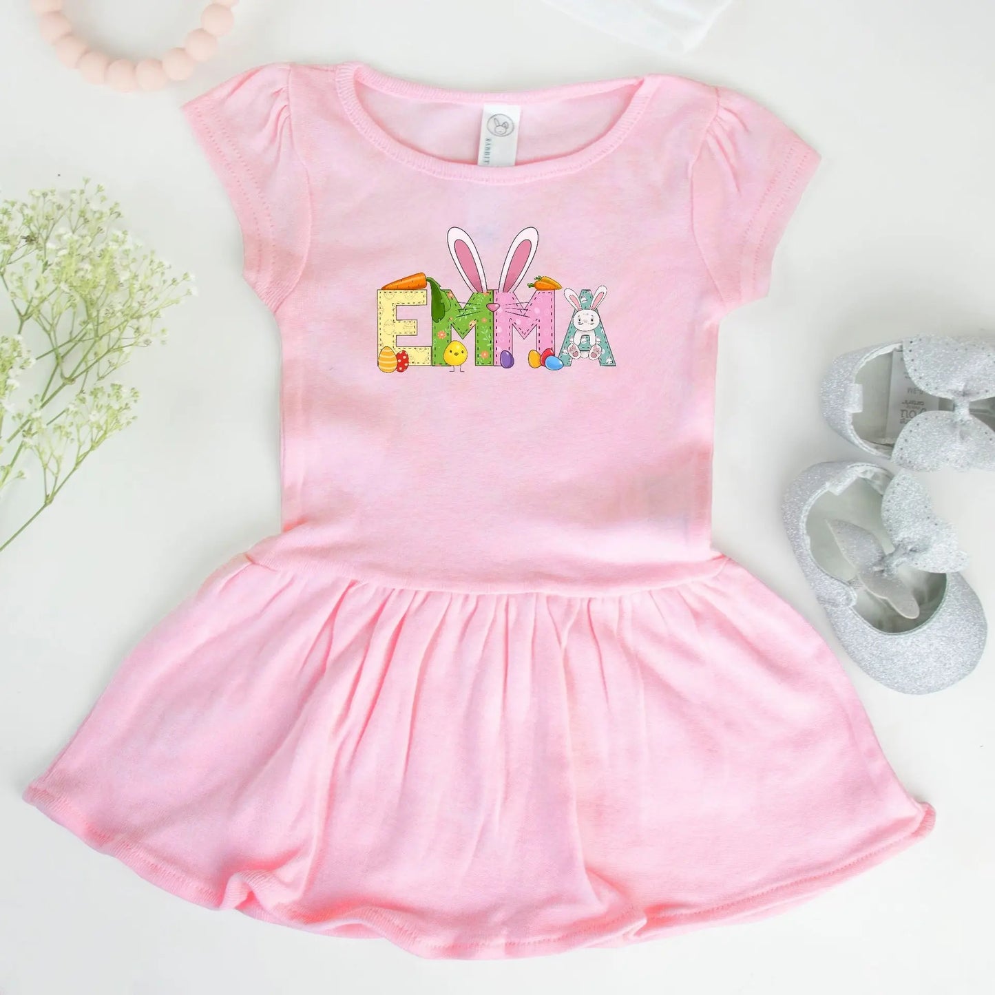 Easter Personalized Toddler Dress Amazing Faith Designs