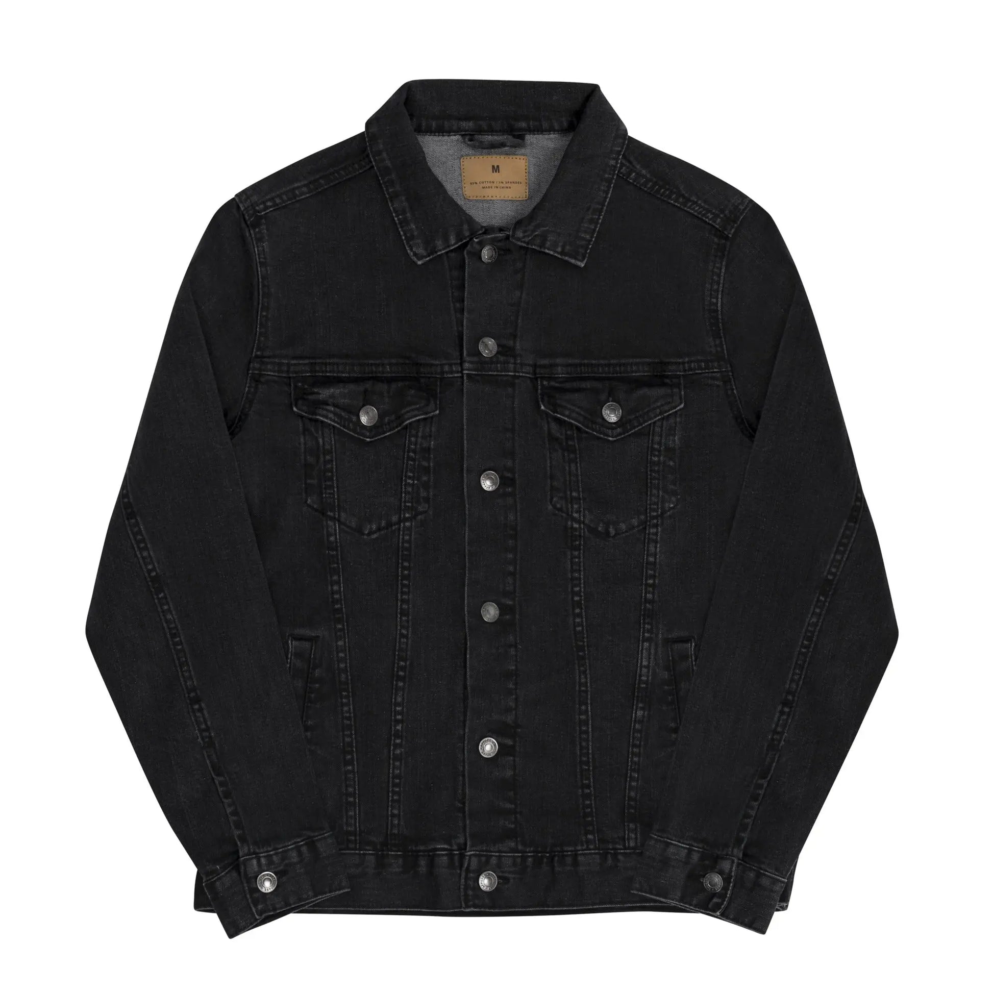 Faith Embroidered Denim Jacket Amazing Faith Designs