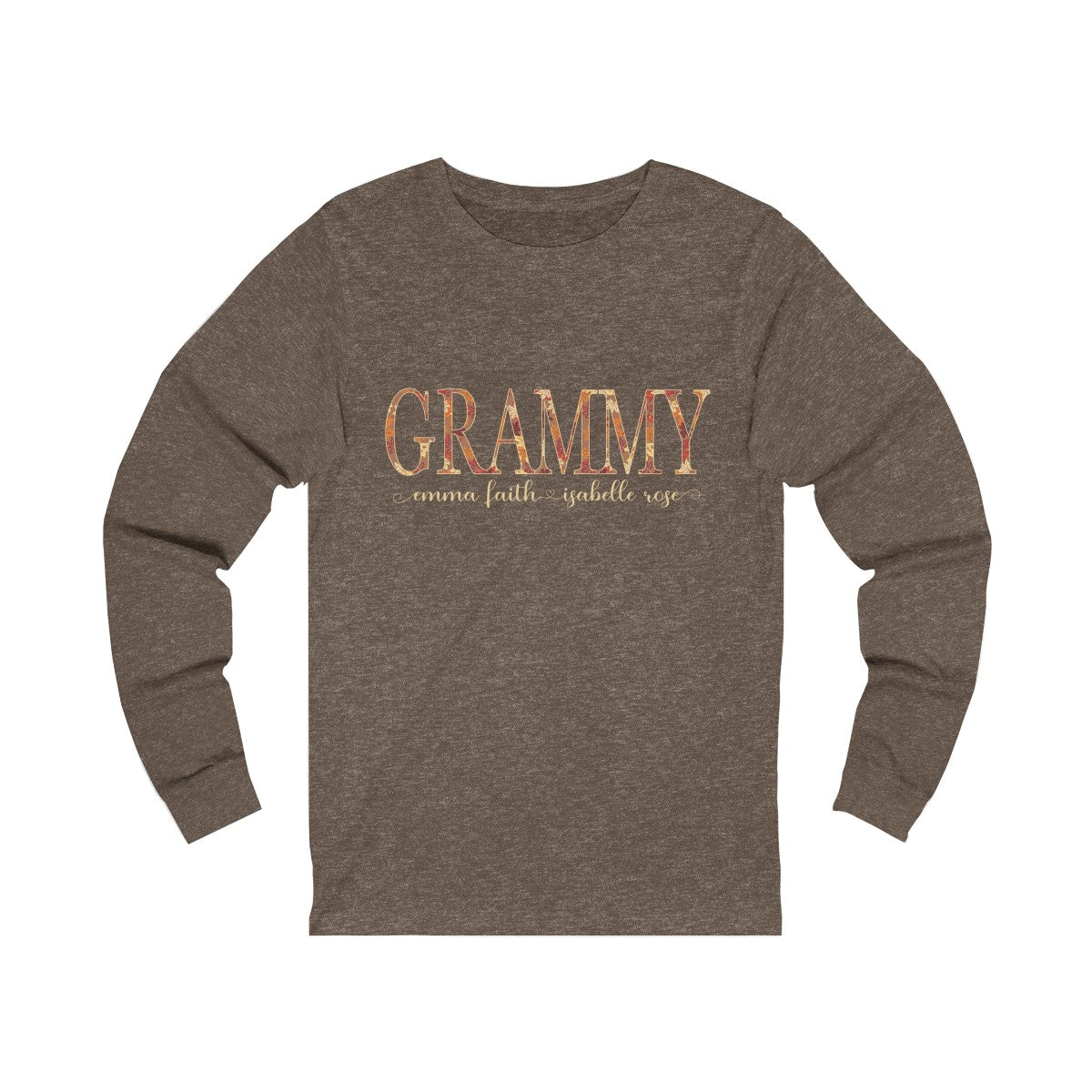 Nana Fall Shirt | Kids Names | Personalized Mom Grandma Gigi Mimi Auntie Mama Shirt | Grandkids Grandchildren - Amazing Faith Designs