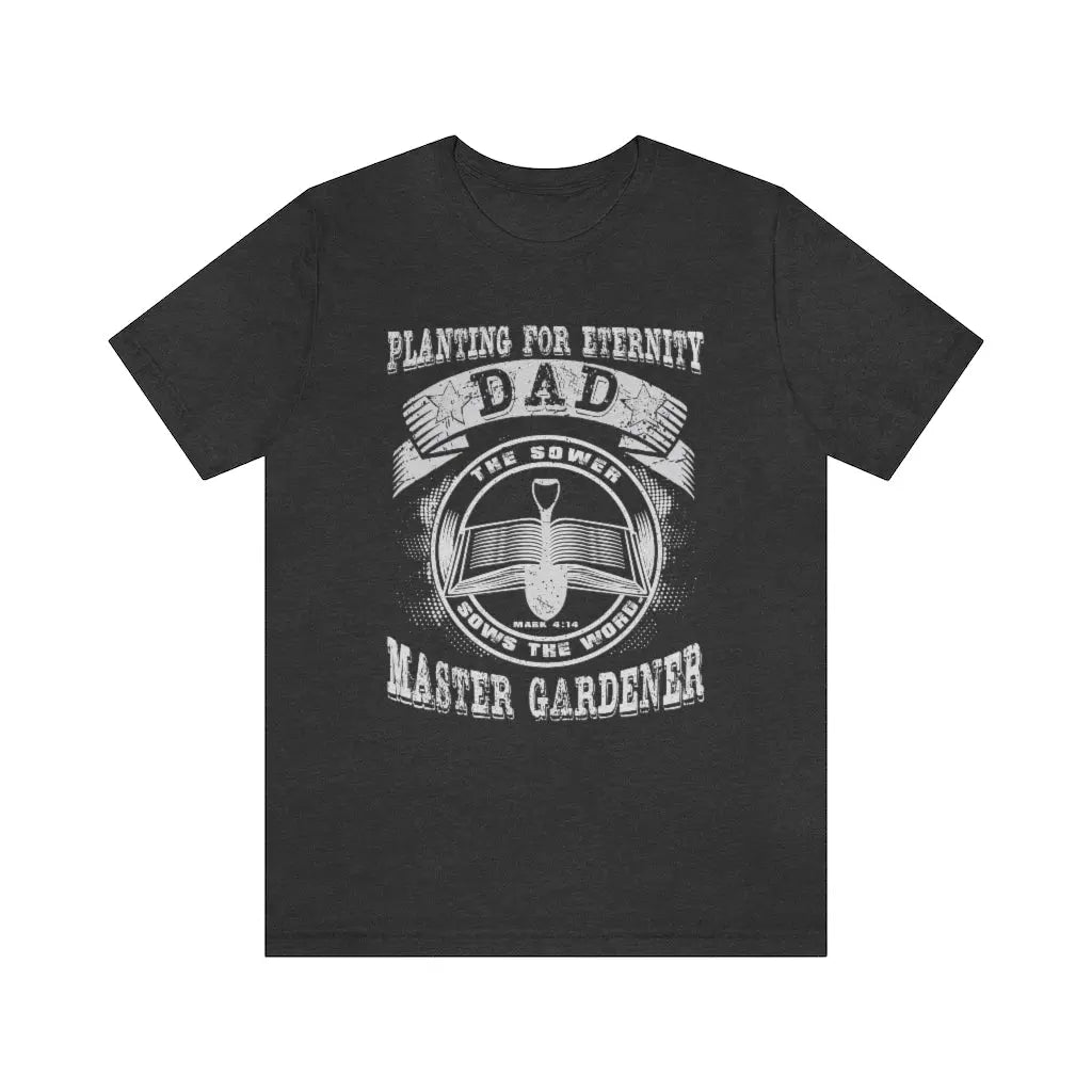 Gardening Dad Sower Scripture Men's T-shirt Printify