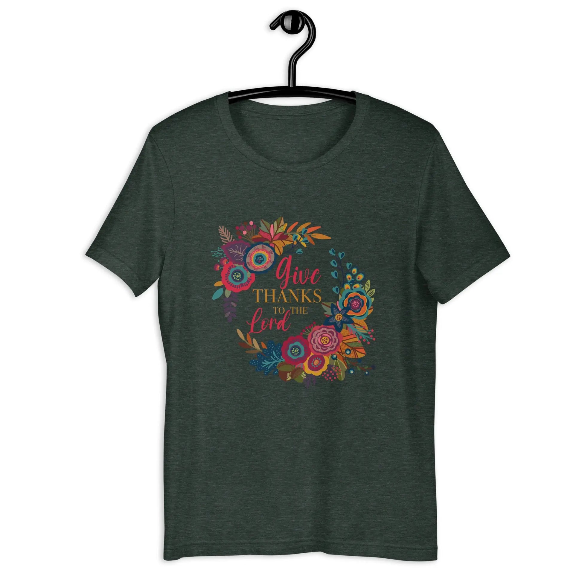 Give Thanks to the Lord T-shirt, Thanksgiving Tee Amazing Faith Designs