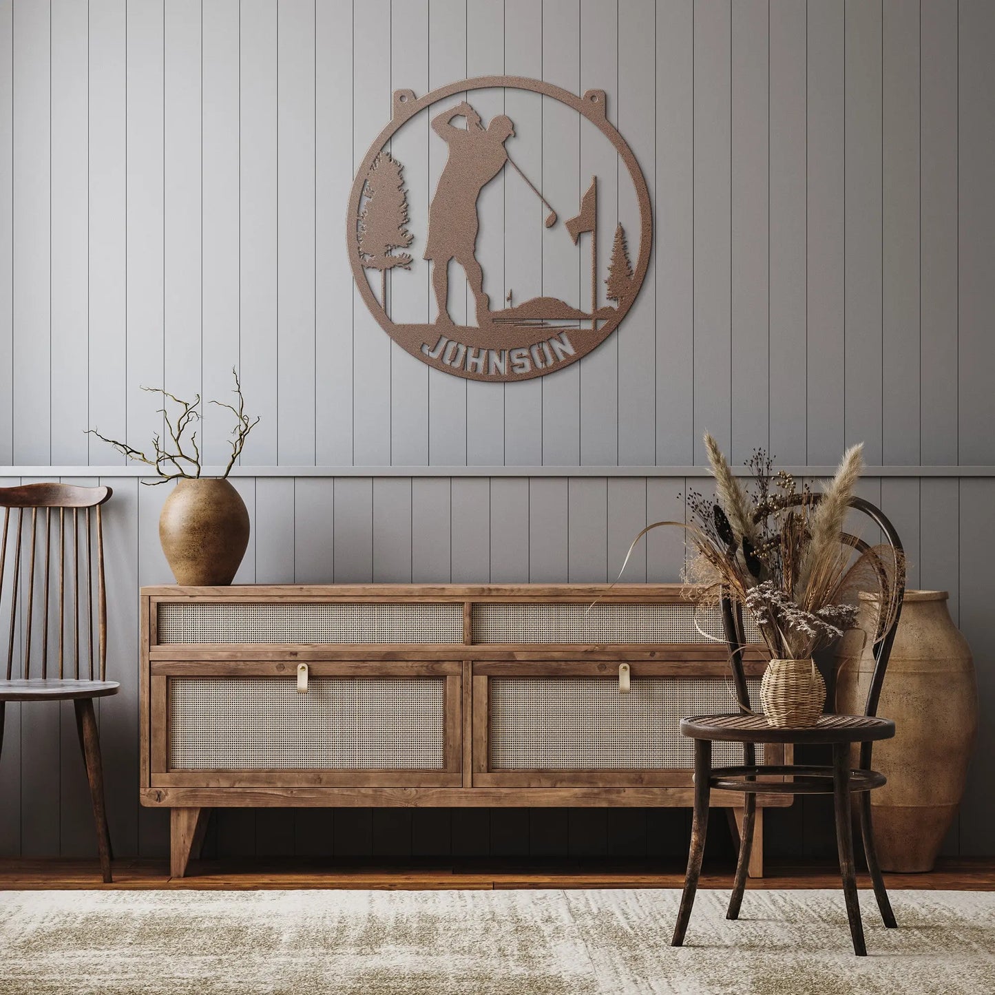 Golf Personalized Metal Sign teelaunch