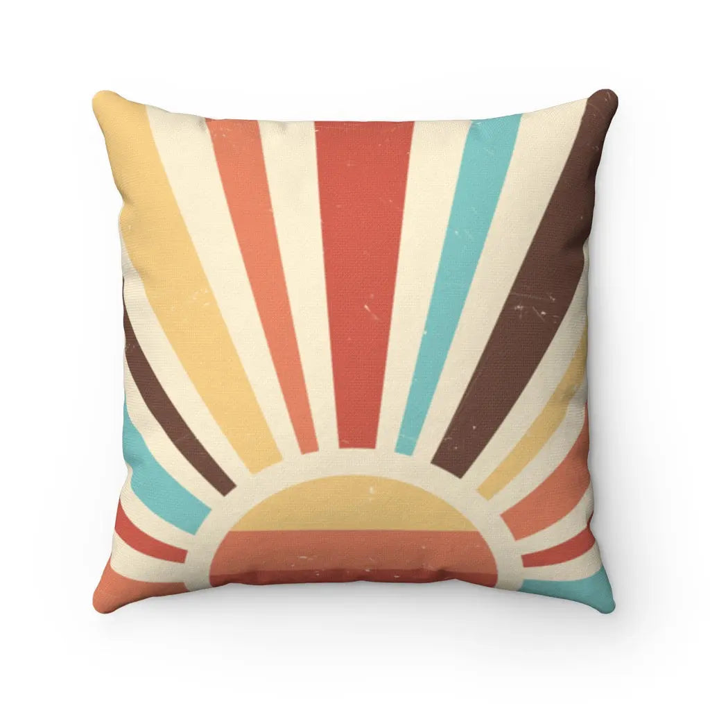 Good Day Spun Polyester Square Pillow Printify