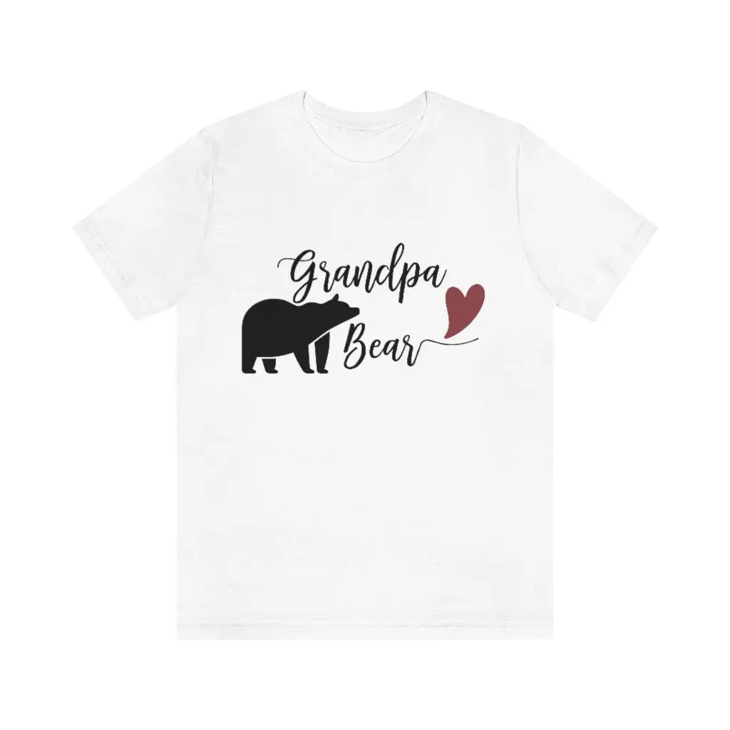 Grandpa Bear Men's Tshirt | Father's Day Printify