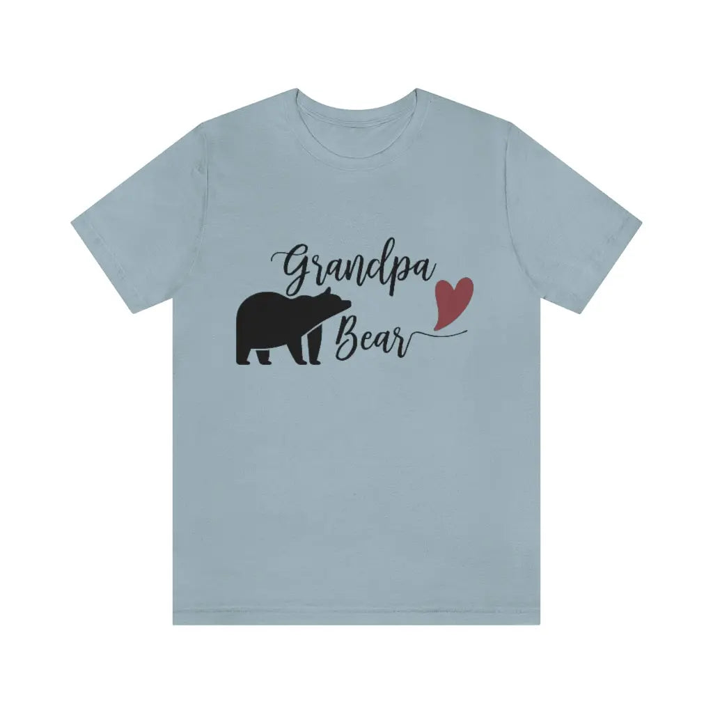 Grandpa Bear Men's Tshirt | Father's Day Printify