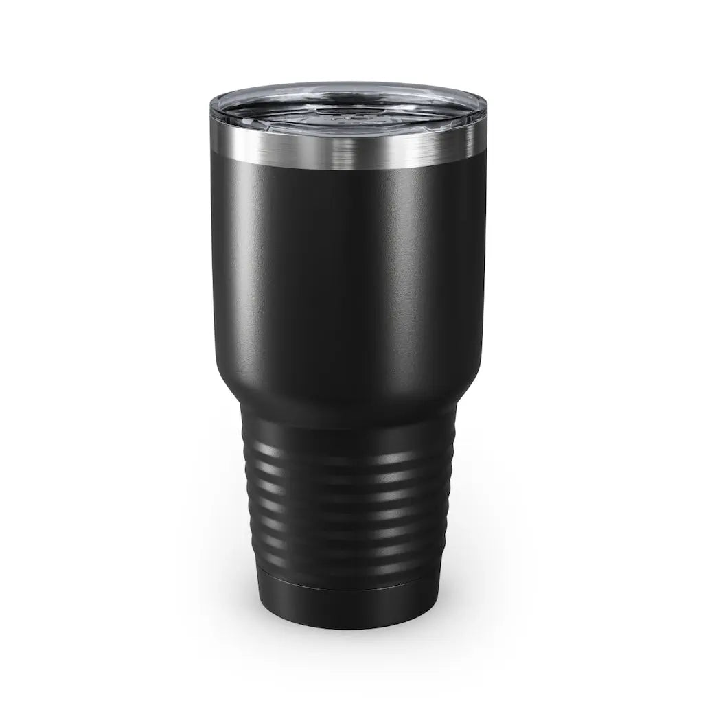 Iron Sharpens Iron Dad Ringneck Tumbler, 30oz Printify