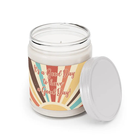 It's a Good Day Retro Scented Aromatherapy Candle 9oz Printify