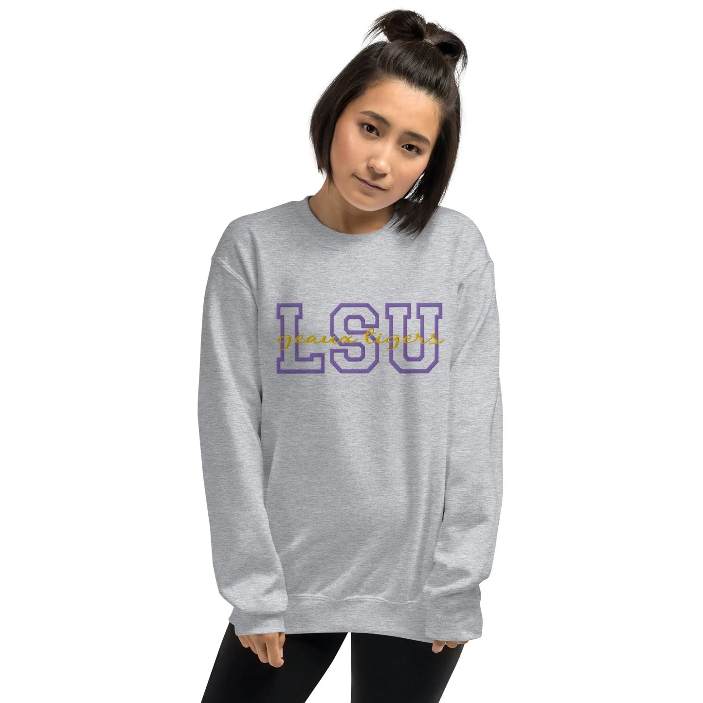 LSU geaux tigers Unisex Sweatshirt Amazing Faith Designs