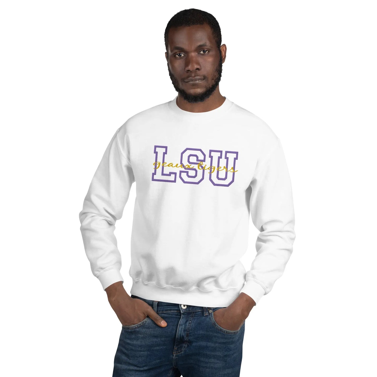 LSU geaux tigers Unisex Sweatshirt Amazing Faith Designs