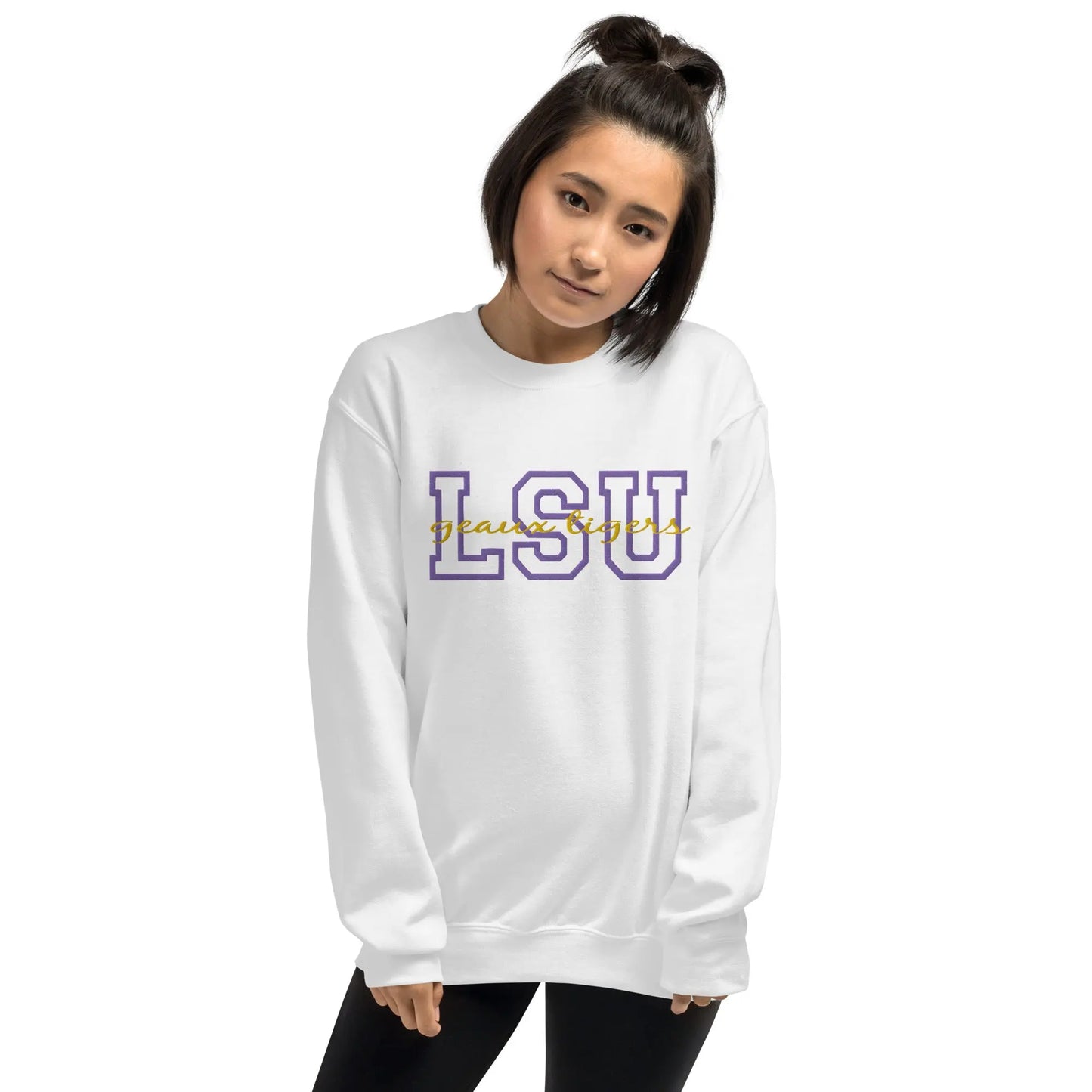 LSU geaux tigers Unisex Sweatshirt Amazing Faith Designs