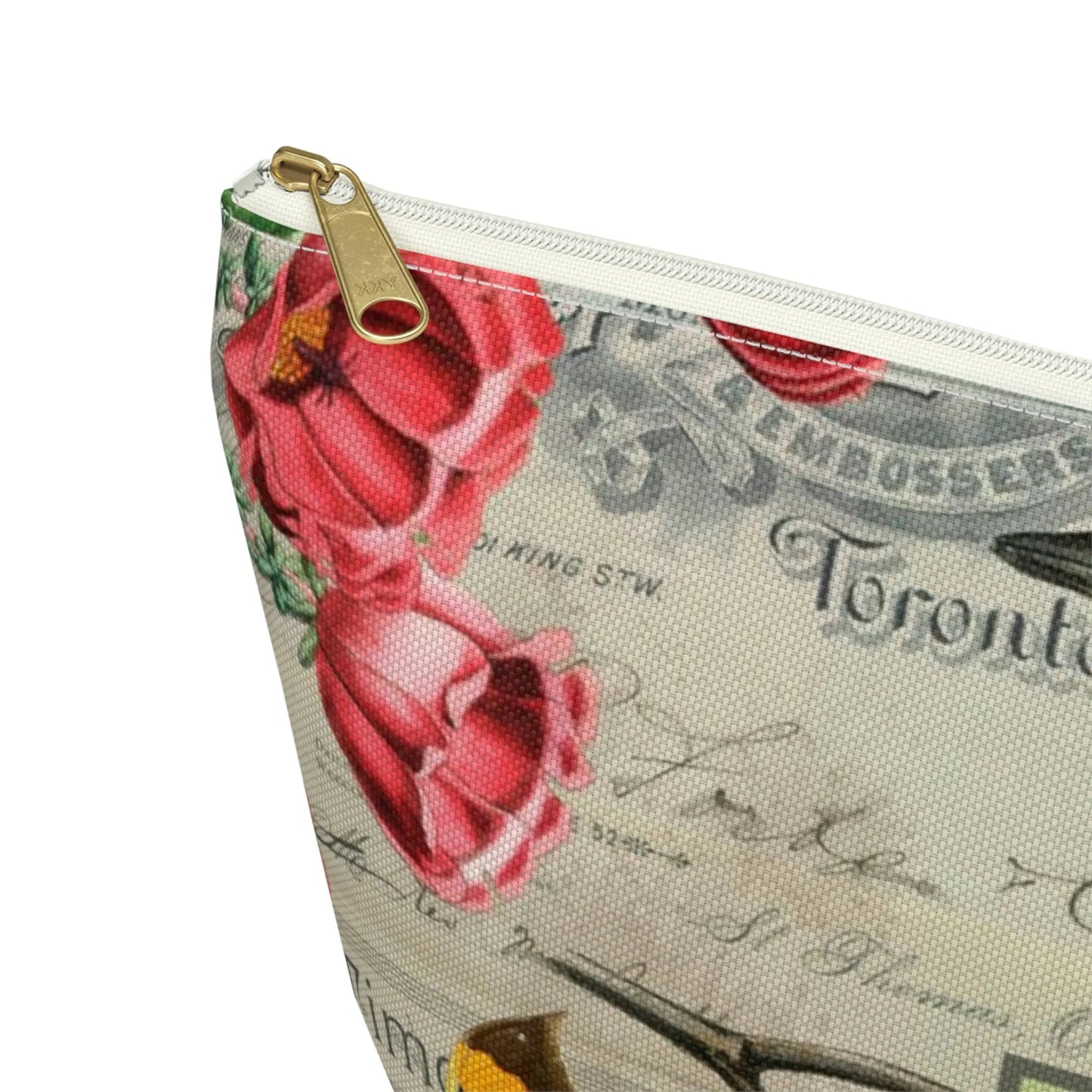 Lord Will Keep You Makeup Accessory Pouch w T-bottom - Vintage Birds Printify
