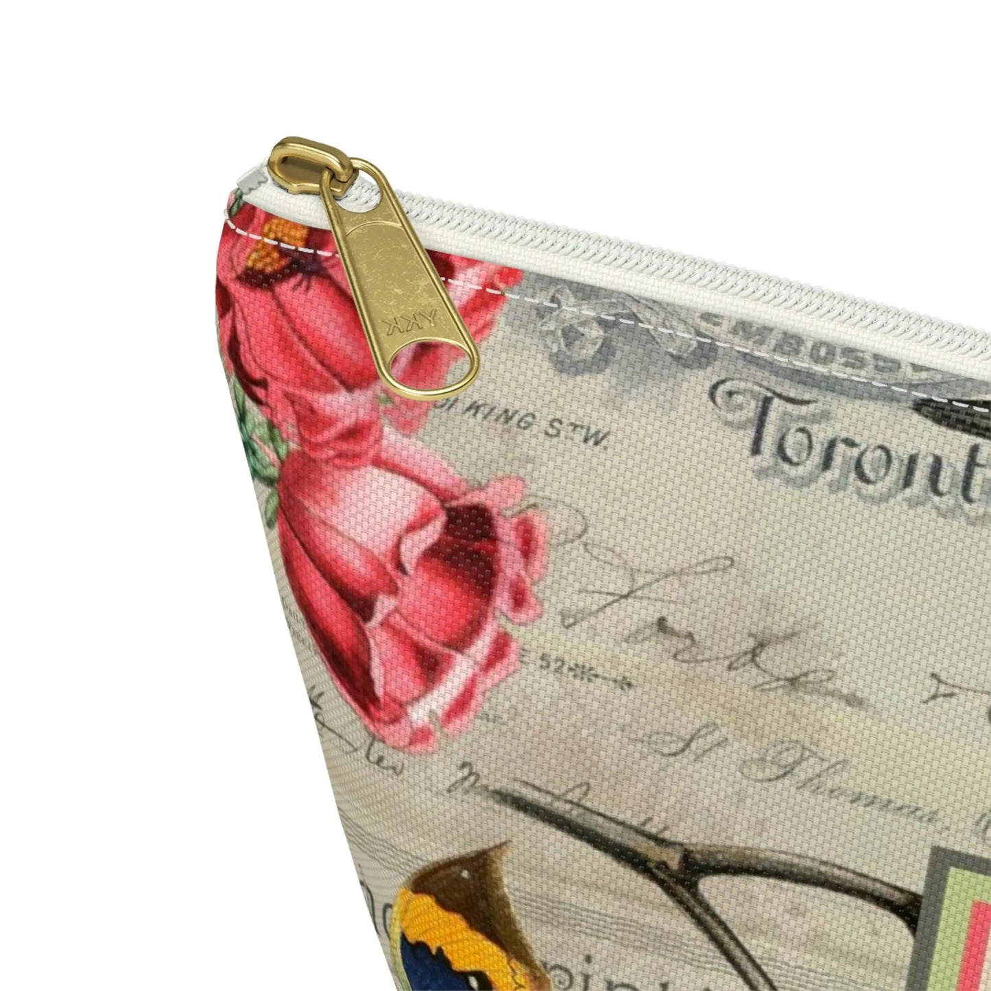Lord Will Keep You Makeup Accessory Pouch w T-bottom - Vintage Birds Printify