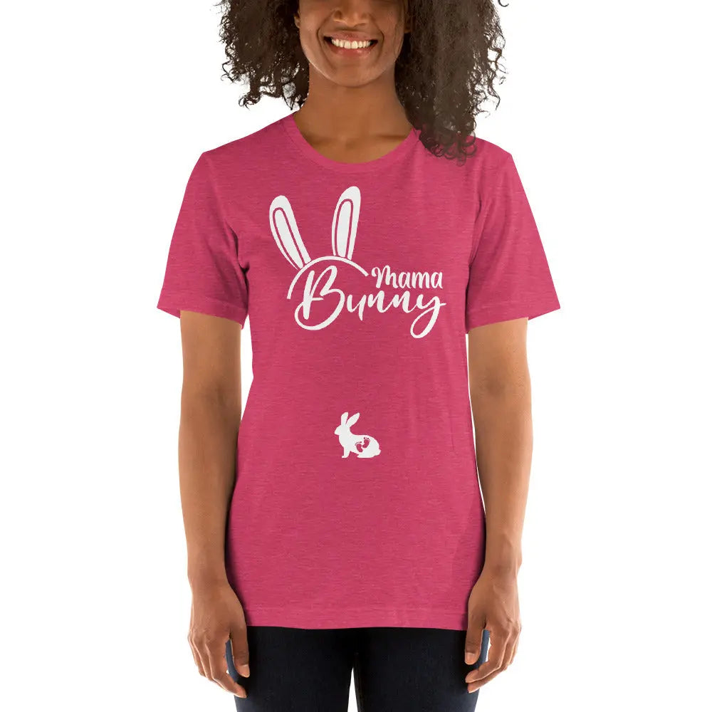 Mama Bunny Baby Bunny Pregnancy Announcement T-shirt, Easter Pregnancy Tee Amazing Faith Designs