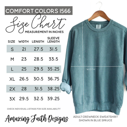 Mama Comfort Colors Garment-Dyed Sweatshirt Apliiq