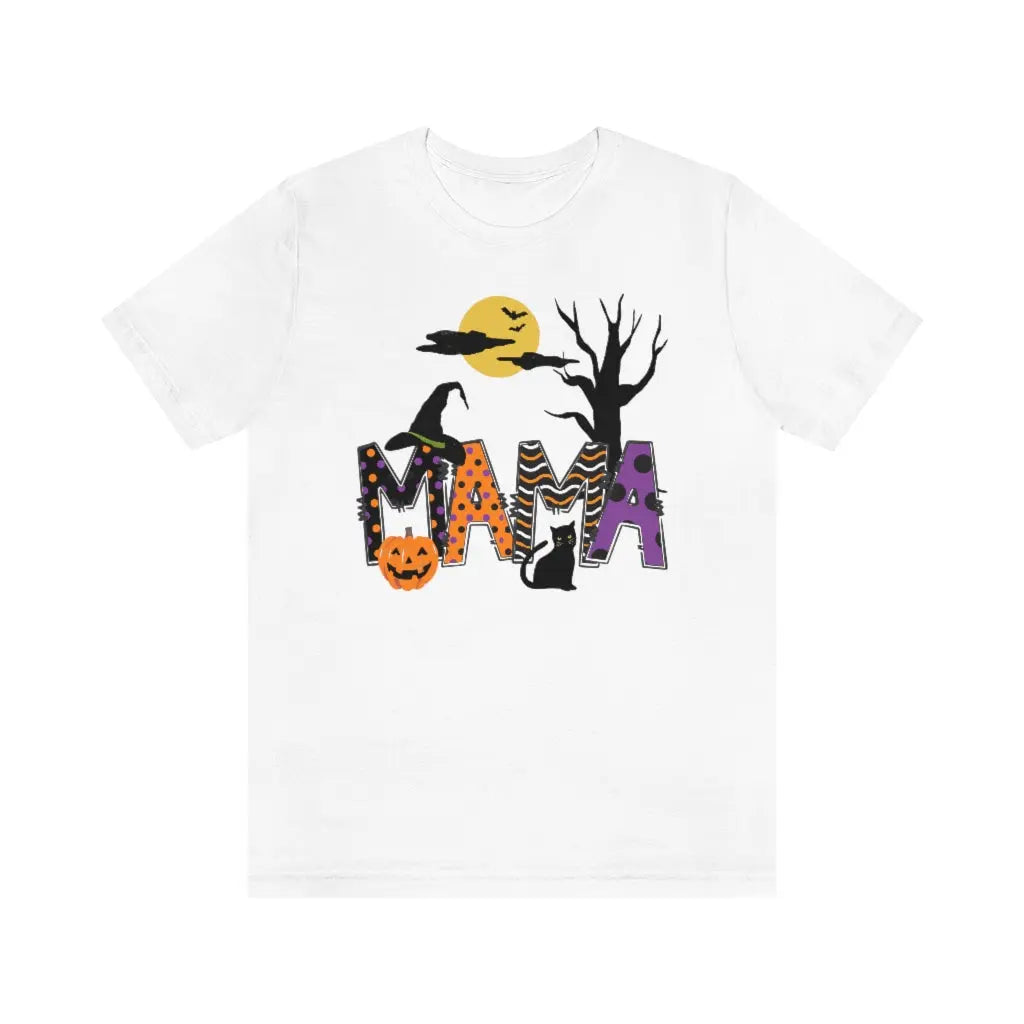 Mama Halloween Shirt, Fall T-Shirts, Pumpkin T-Shirt, Halloween Mom Shirts, Pumpkin Shirts, Womens Fall Shirts, Cute Witch Shirt Printify