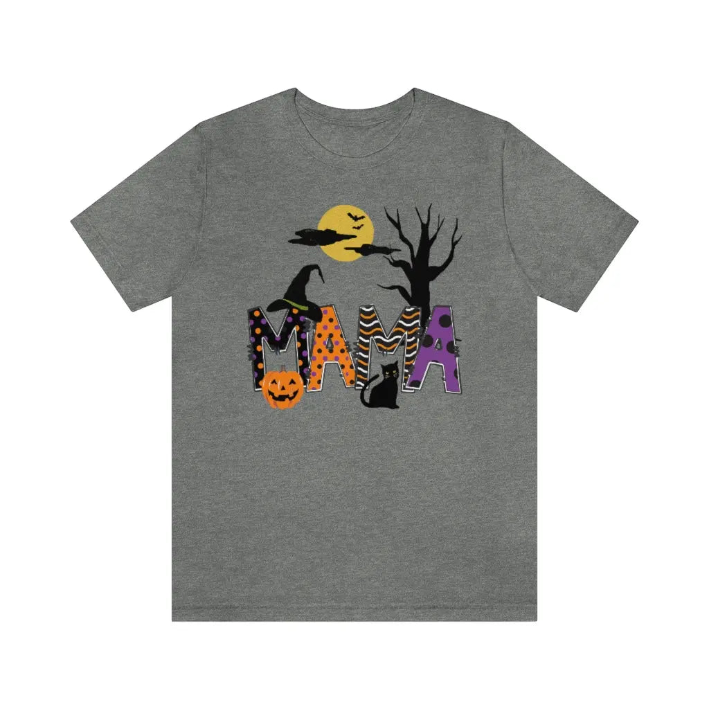 Mama Halloween Shirt, Fall T-Shirts, Pumpkin T-Shirt, Halloween Mom Shirts, Pumpkin Shirts, Womens Fall Shirts, Cute Witch Shirt Printify