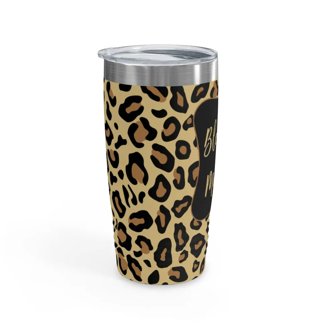 Mama Leopard Ringneck Tumbler, 20oz Printify