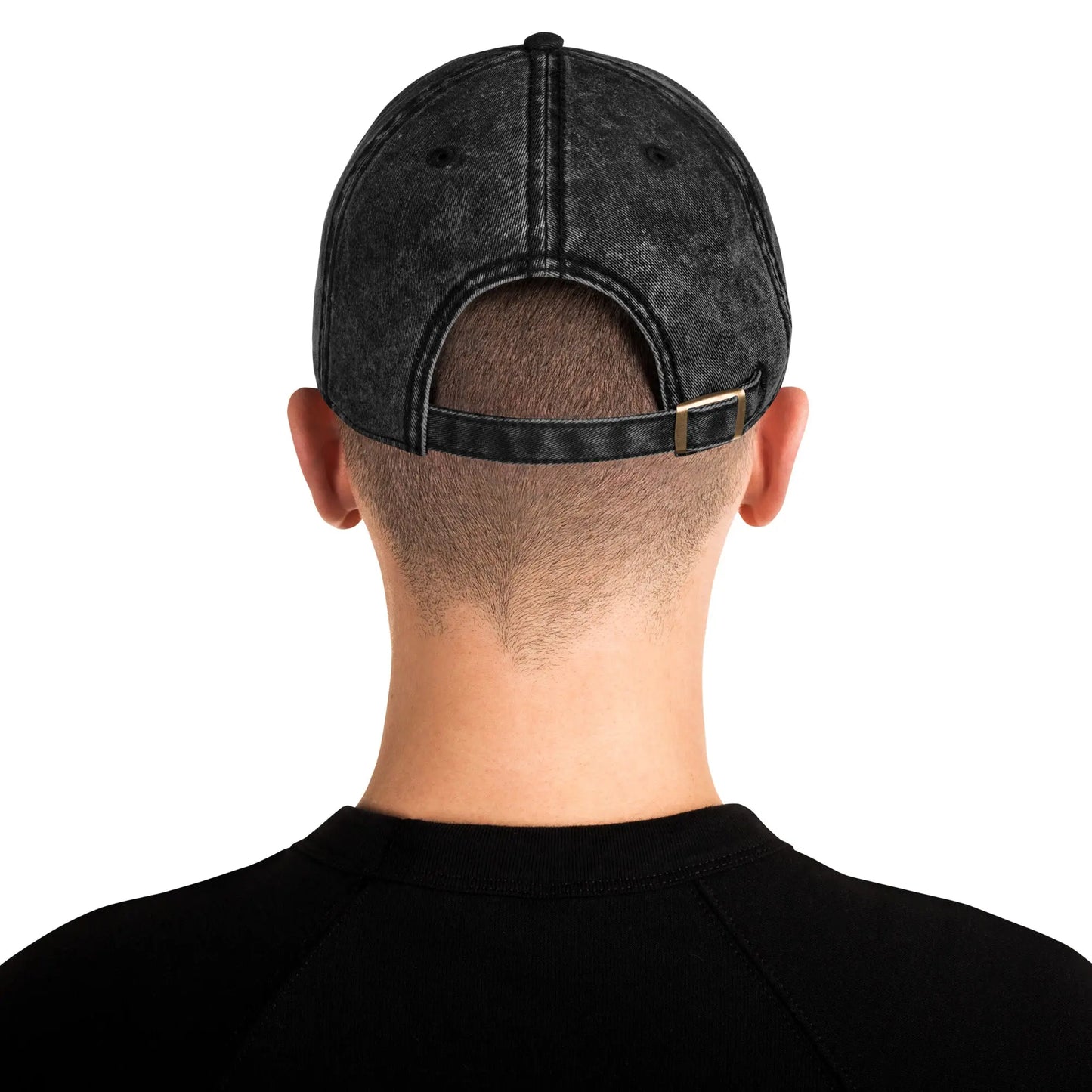 Man of Faith Vintage Denim Cap Amazing Faith Designs