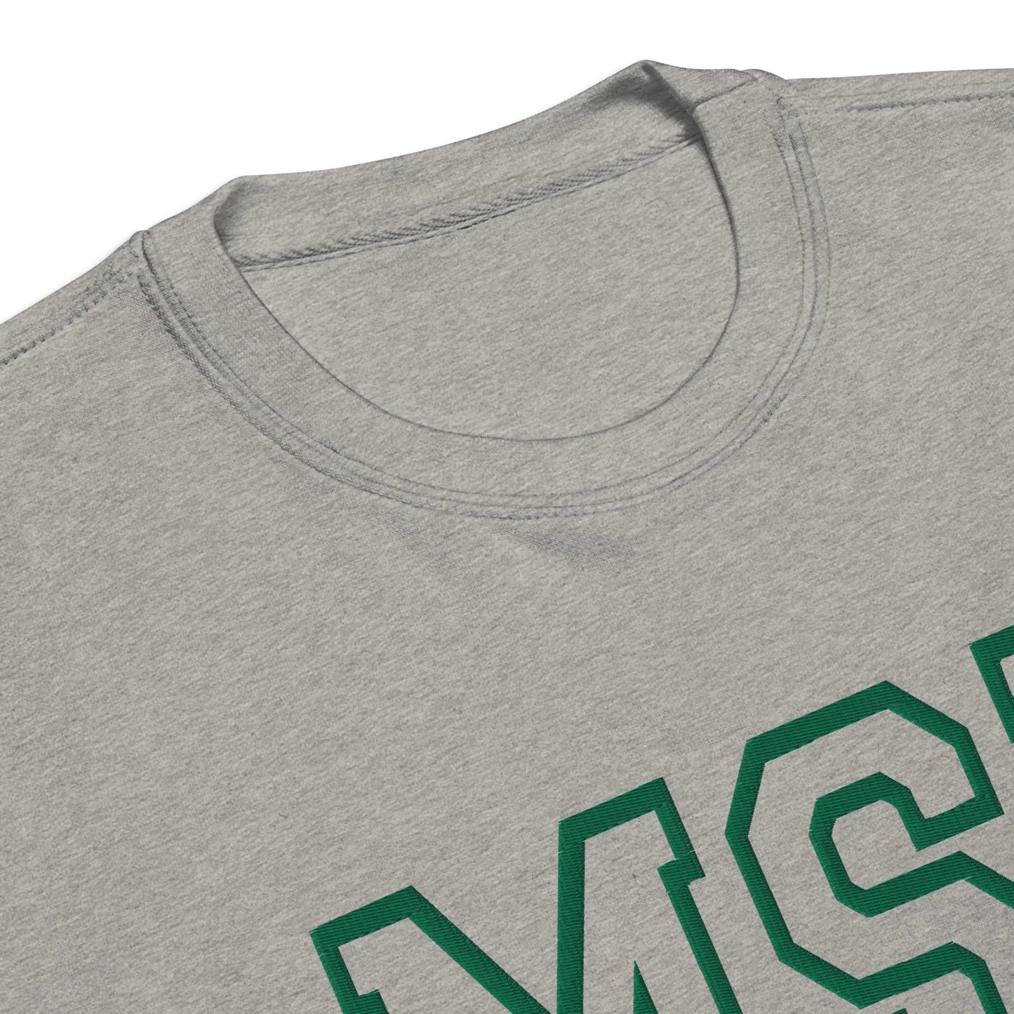 Michigan State University go green go white Unisex Premium Sweatshirt Amazing Faith Designs