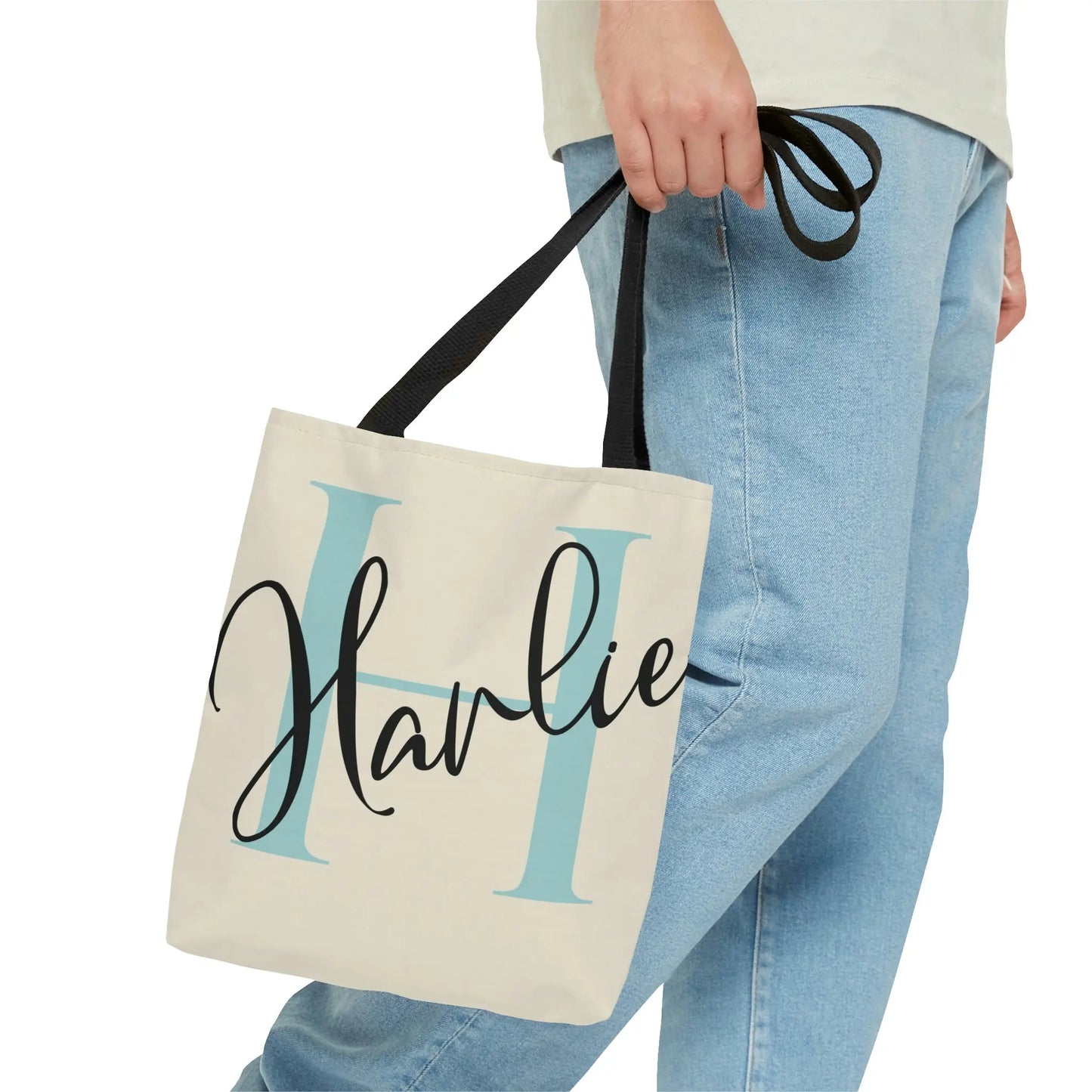 Monogram Name Tote Bag, Personalized Tote Bags, Bridesmaid Tote, Beach Tote, Bridesmaid Gift, Bridal Party Gifts, Wedding Welcome Bag Printify