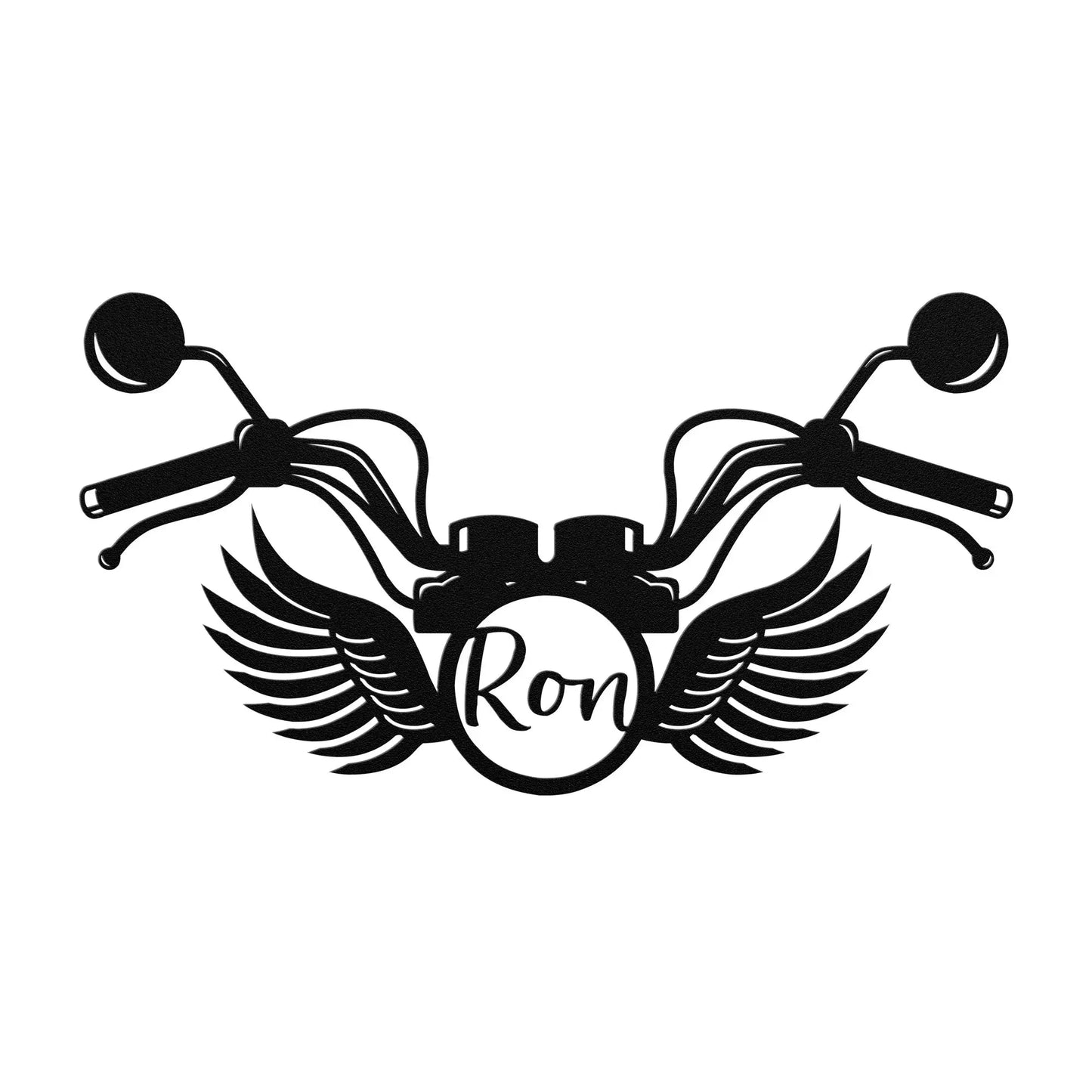 Motorcycle Name Metal Sign teelaunch