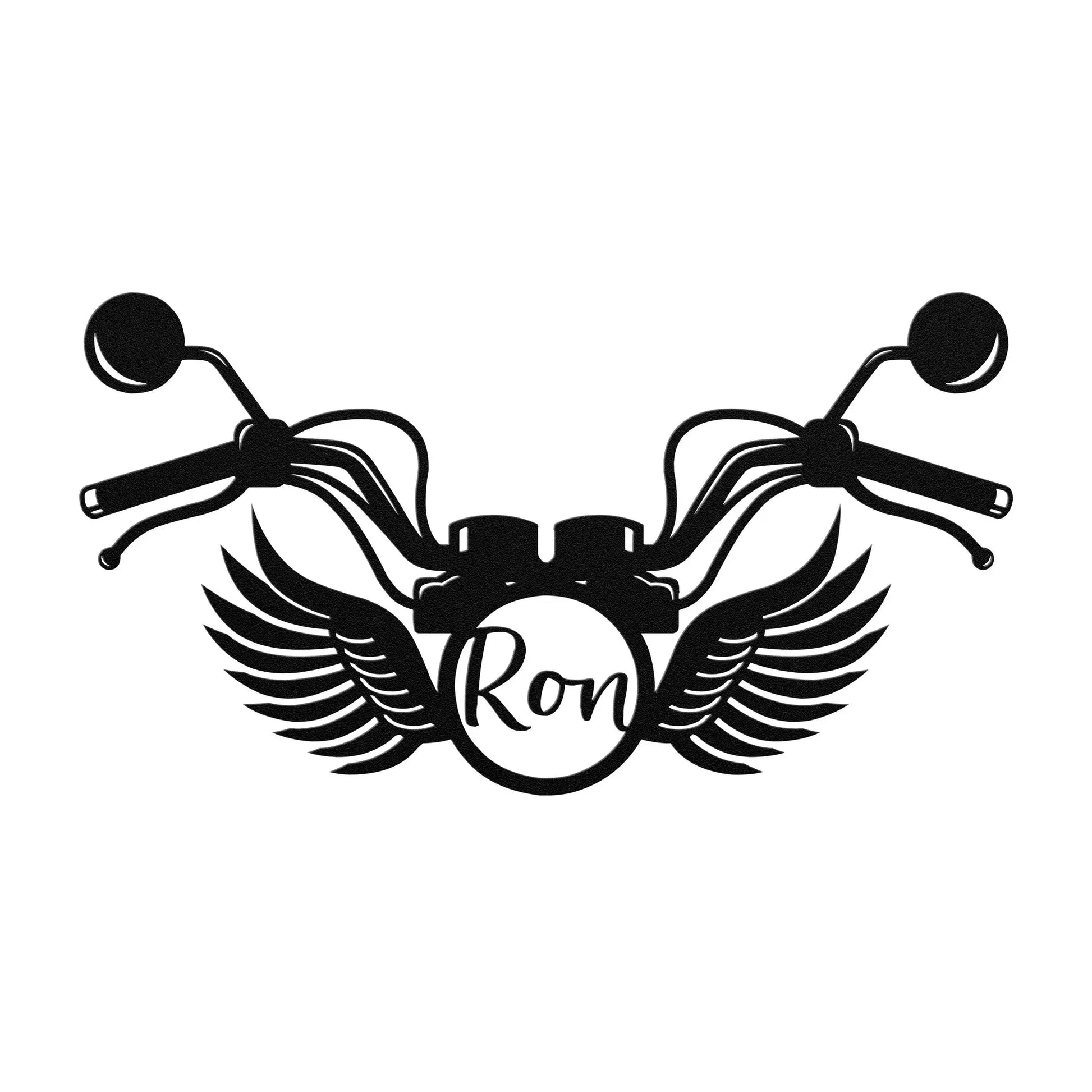 Motorcycle Name Metal Sign teelaunch