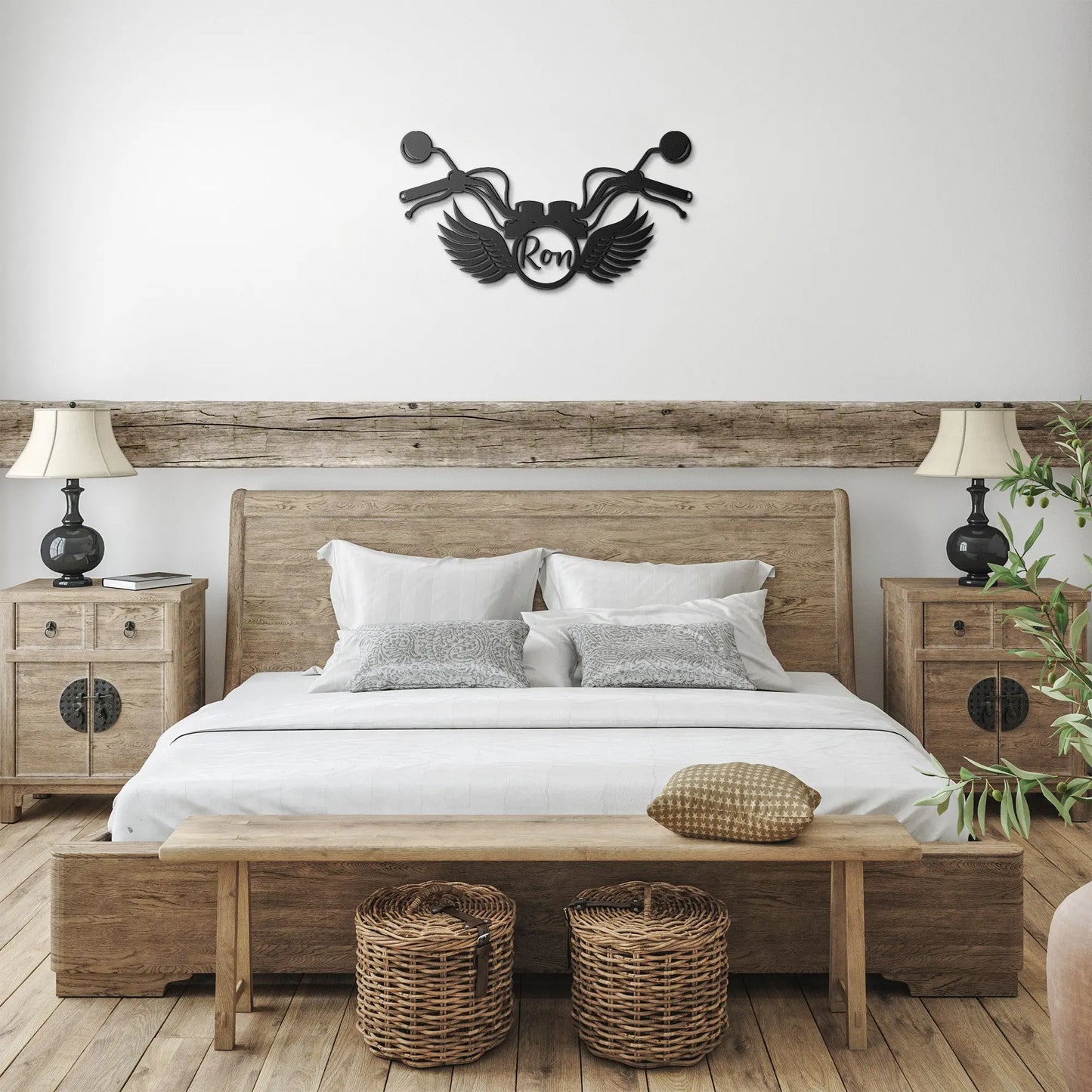 Motorcycle Name Metal Sign teelaunch