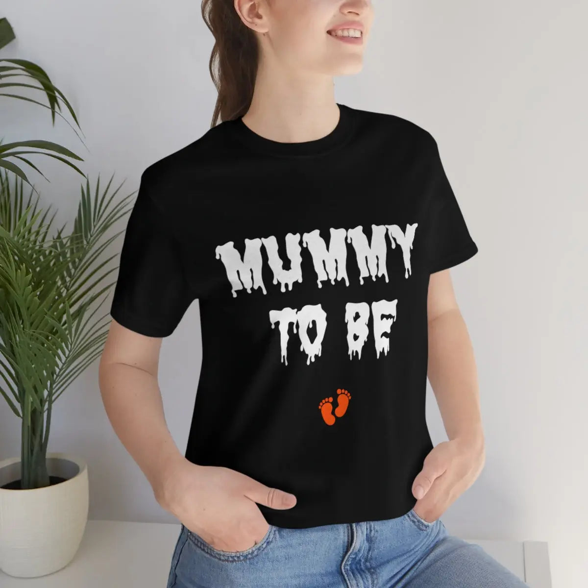 Mummy to Be Tee, Halloween Pregnancy Shirt, Pregnancy Announcement Tee, Halloween Tee Printify