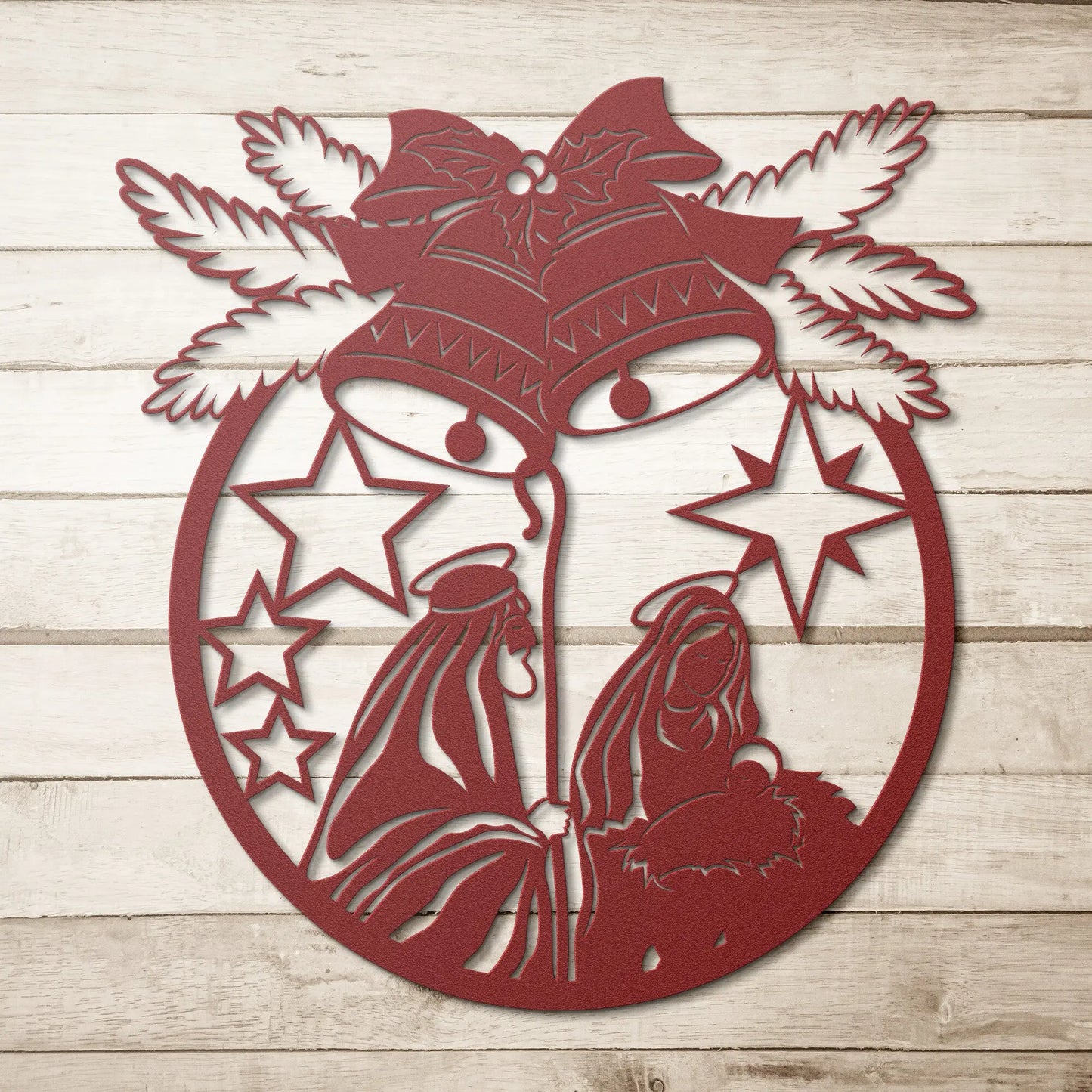 Nativity Metal Sign teelaunch